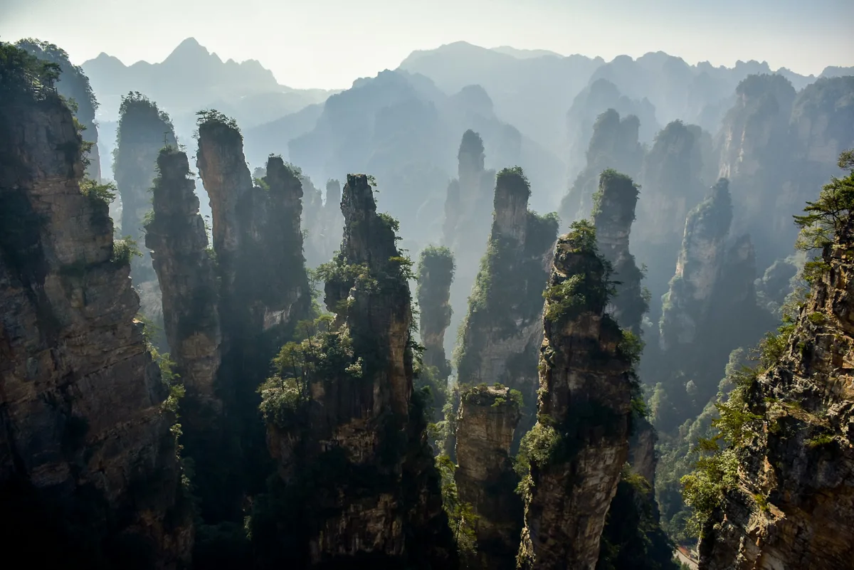 Zhangjiajie y el oeste de Hunan